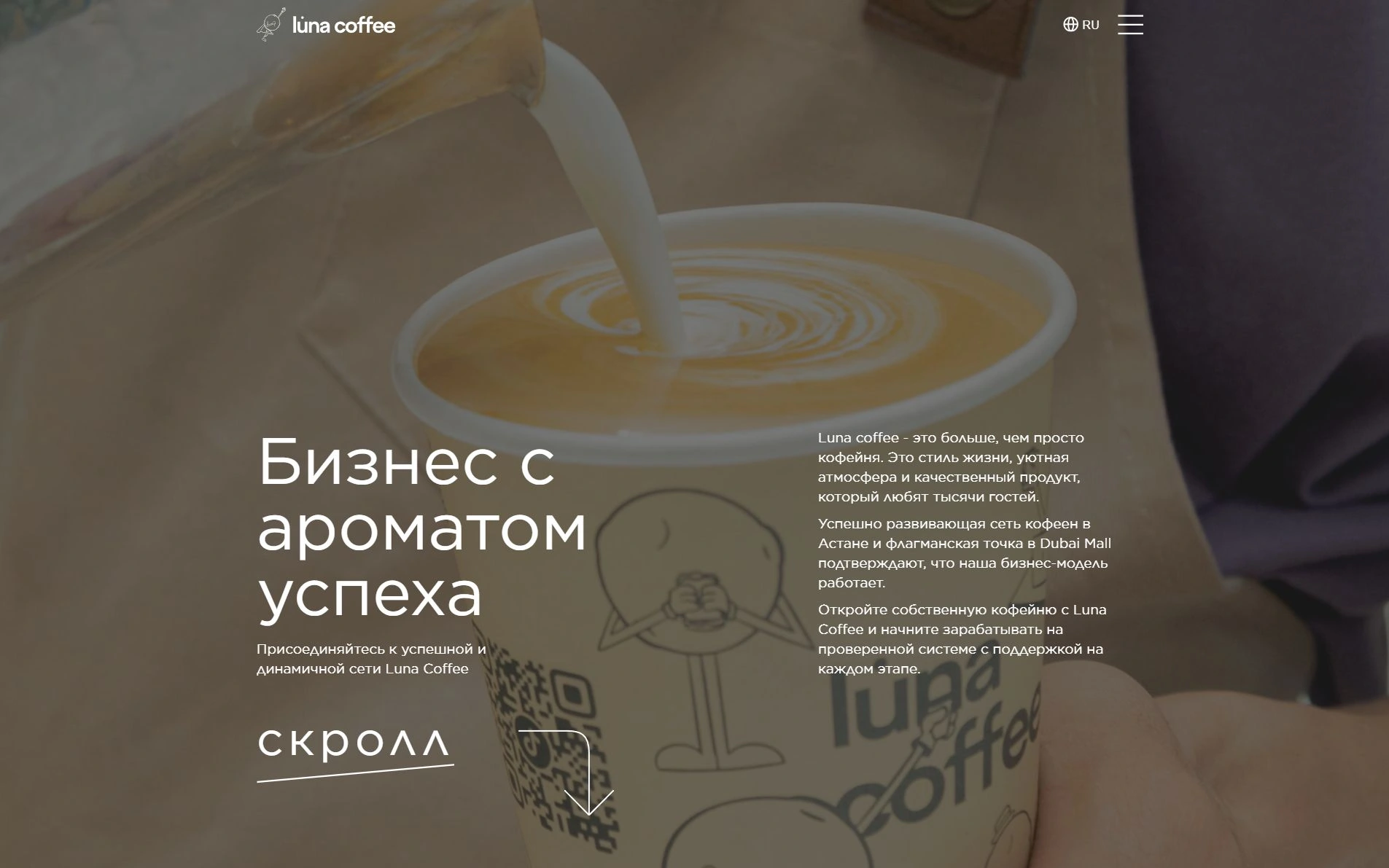 Франшиза Luna Coffee