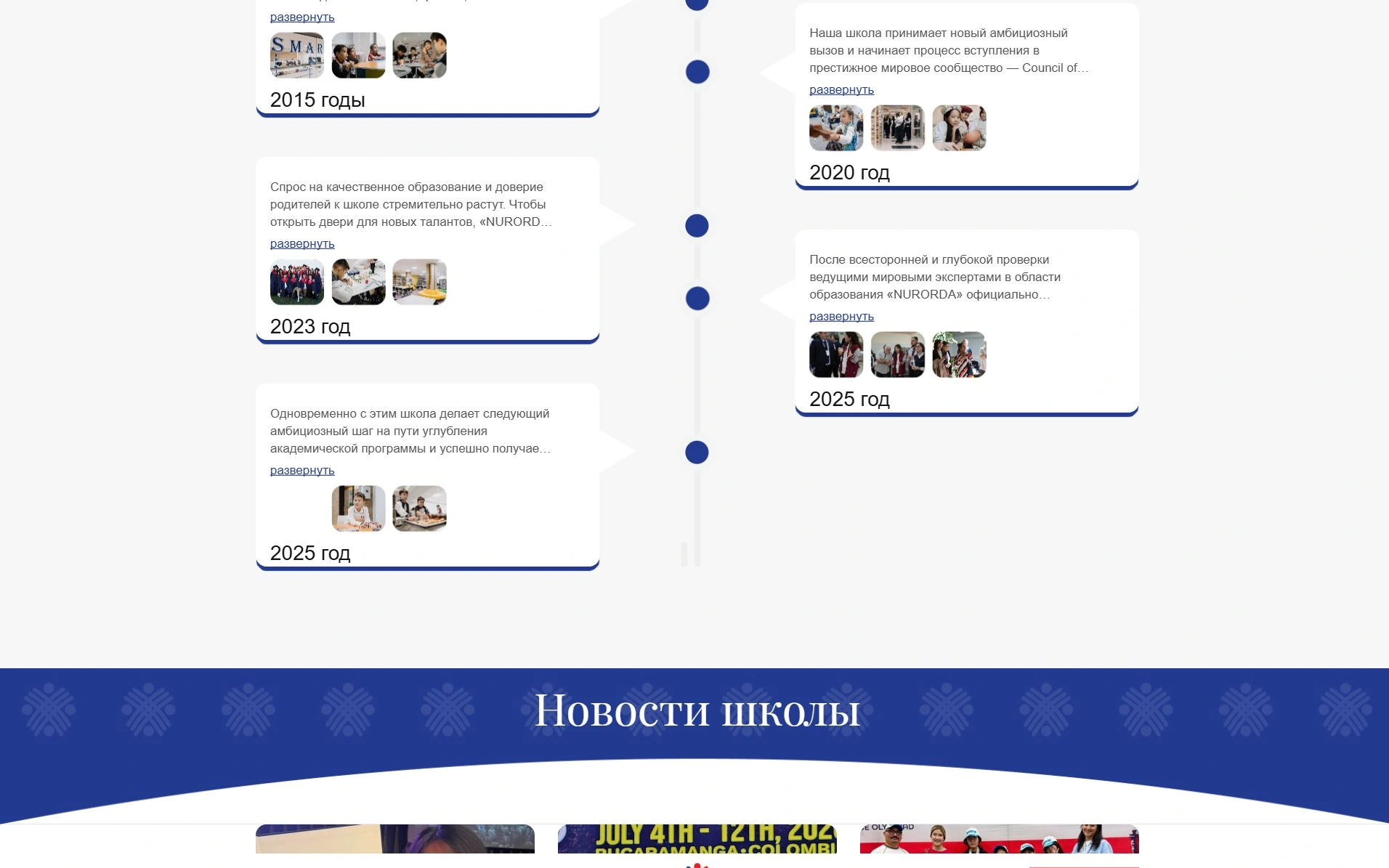 Материалы главной